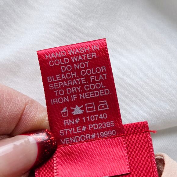 🎄 Daytrip EUC double layer sleeveless top Small Blush peach pink - Picture 5 of 15